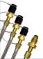 4 x 4 Acetylene Manifold 150kPa (1.8m, 1"T, Rails)