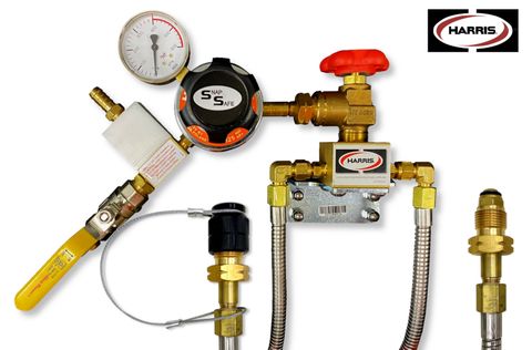 2 x 0 LPG Manifold 400kPa (1.8m) (5/8"UNFM LH)