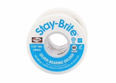 Stay Brite® Lead-Free Solid Wire Solder - 3.2mm