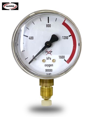 800 Series Gauge (E) & Seal - 0-1600kPa