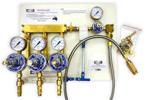 3 Way CO2 Gas Board 300kpa SRV'S
