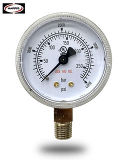 900 Gauge - 4000psi/280 bar 1/4" NPT SS