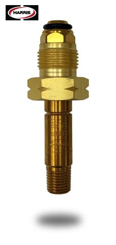 Inlet Stem & Nut, T21 (LPG) (Snap-Safe)