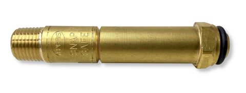 Type 10 Inlet Stem - 1/4'' NPT (Brass) (Snap-Safe)