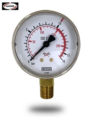 800 Series 0-230psi Calibrated in PSI / BAR