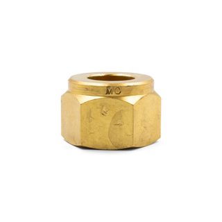 Type 30 Inlet Nut (Brass, 0.860" -14 BSW RH)