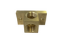 Brass Elbow Block: 2 x 1/2" Ports