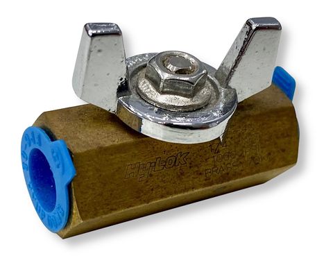 1/4" Ball Valve Butterfly Handle (1/4"NPTF)