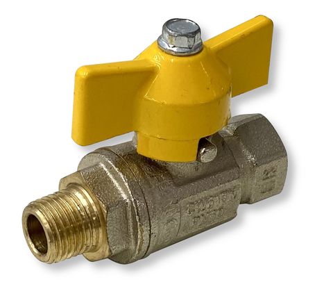 1/4" T- Handle Ball Valve (AGA Approved) (FM)