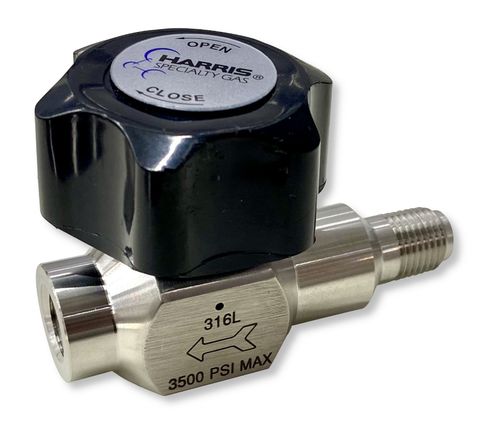 1/4" Diaphragm Valve (MF) (Stainless Steel)