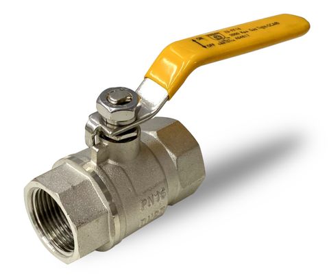 1" Lever Handle Ball Valve (AGA Approved) (FF)