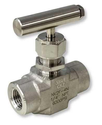 1/4" Needle Valve (FF) (SS) (6000PSI)