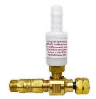 Harris 'Keg Safe' Safety Relief Valve - 900kPa LH