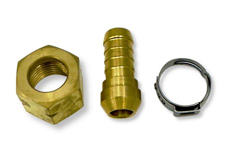 Hose Set - (12mm Hose Barb - 1/2"BSP Nut) LH