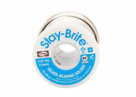 Stay Brite® Lead-Free Eutectic Solder Wire - 1.6mm