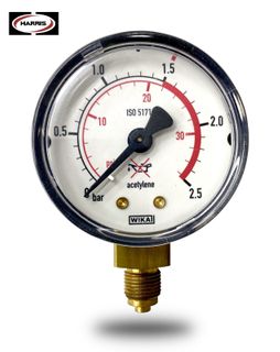 Gauge 0-1.5 Bar (2.5bar FS) for 601-AC