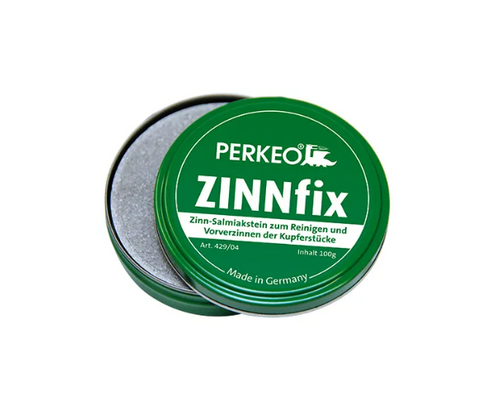 PERKEO ZINNFIX AMMONIAC STONE 15 GRAMS IN A CAN.