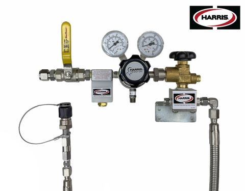 1 x 0 HELIUM Manifold 250psig (1.2m 300b, 1/2" SS)