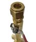 Oxygen Pipeline Assembly with 1/2" Tube Inlet