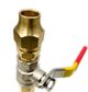 Propane Pipeline Assembly with 1/2" Flare Inlet