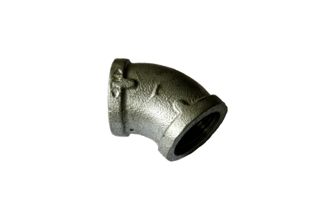 Galv Elbow 15 45deg