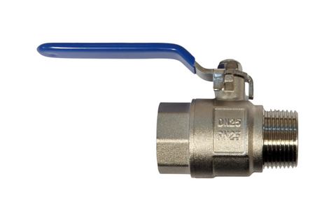 Ball Valve Brass M&F Lever 10