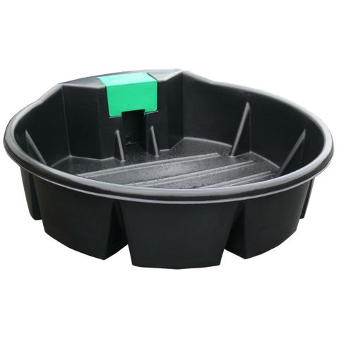 RX Trough 1200LT Round Black