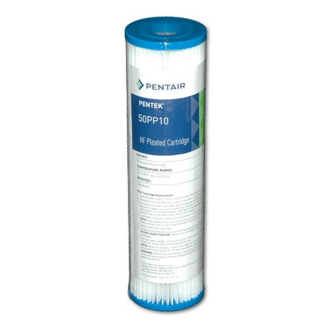 10in Std Pleated Filter Cartridge 50 Micron