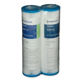 10in Std Pleated Filter Cartridge 5 Micron Twin Pack