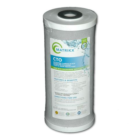 10in Big Carbon Matrix CTO 5Micron Filter Cartridge