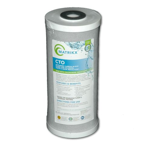 10in Big Carbon Matrikx CTO 5Micron Filter Cartridge