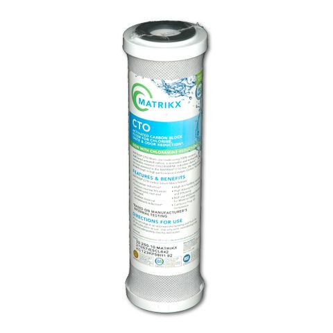 10in Std Carbon CTO Filter Cartridge 5 Micron