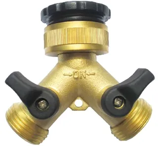 Brass 2 Way Tap Threaded