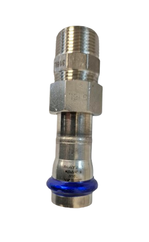 Mayer V Press 316 SS Union Adaptor Male