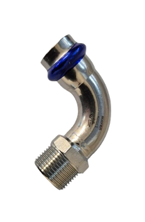 Mayer V Press 316 SS Male Elbow 28