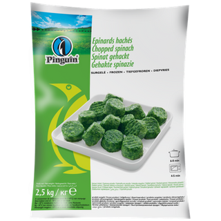 Spinach 4 x 2.5kg (Chopped)
