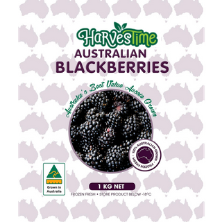 Blackberries Australian 10x1kg