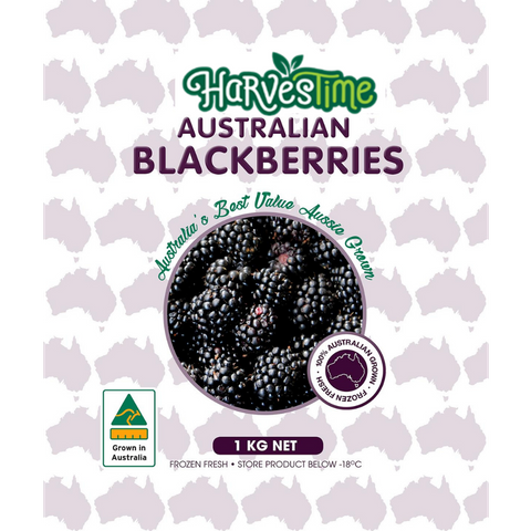 Blackberries Australian 10x1kg