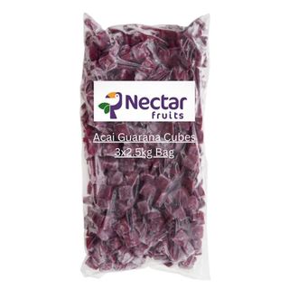 Acai Guarana Cubes 3x2.5kg Bag