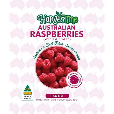 Raspberries W&B 10x1kg (AUS)