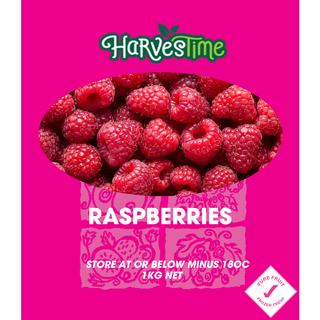 Raspberries Whole 10 x 1kg(CN)