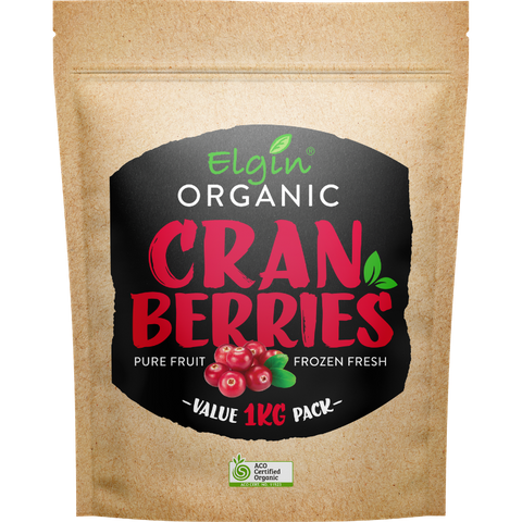 Organic Cranberries 8x1kg