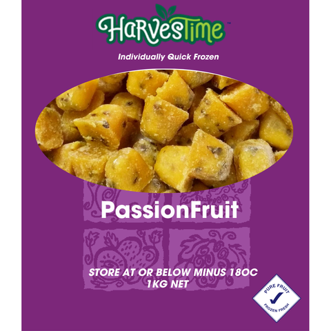 Passionfruit Pulp Cubes 10x1kg