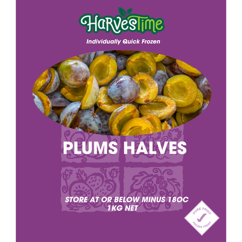 Plum Halves (pitted) 10x1Kg