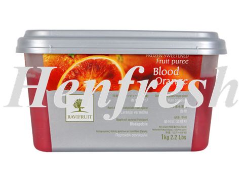 Ravifruit Frozen Fruit Puree Blood Orange 1kg Tub
