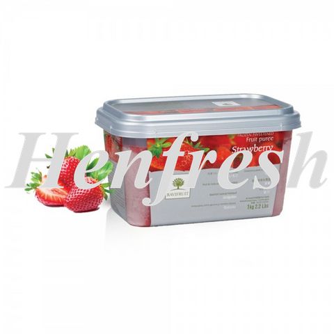 Ravifruit Frozen Fruit Puree Strawberry 1kg Tub
