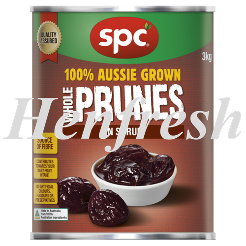 SPC Prunes Whole in Syrup 3x3kg