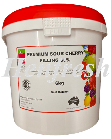 FFI Premium Sour Cherry Filling 50% 6kg