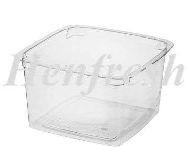 CA Reveal® Clear Square Containers 300ml (500)