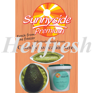 Sunnyside IQF Avocado Puree Frz Chunky 475g